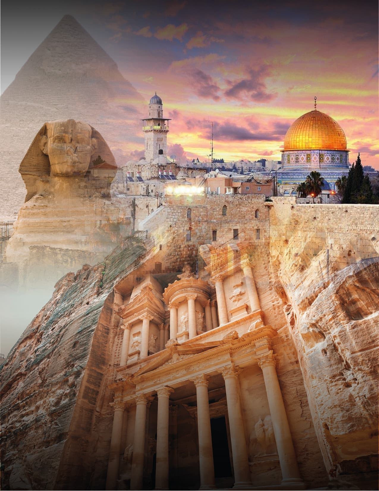 Tierra Santa Petra y Egipto