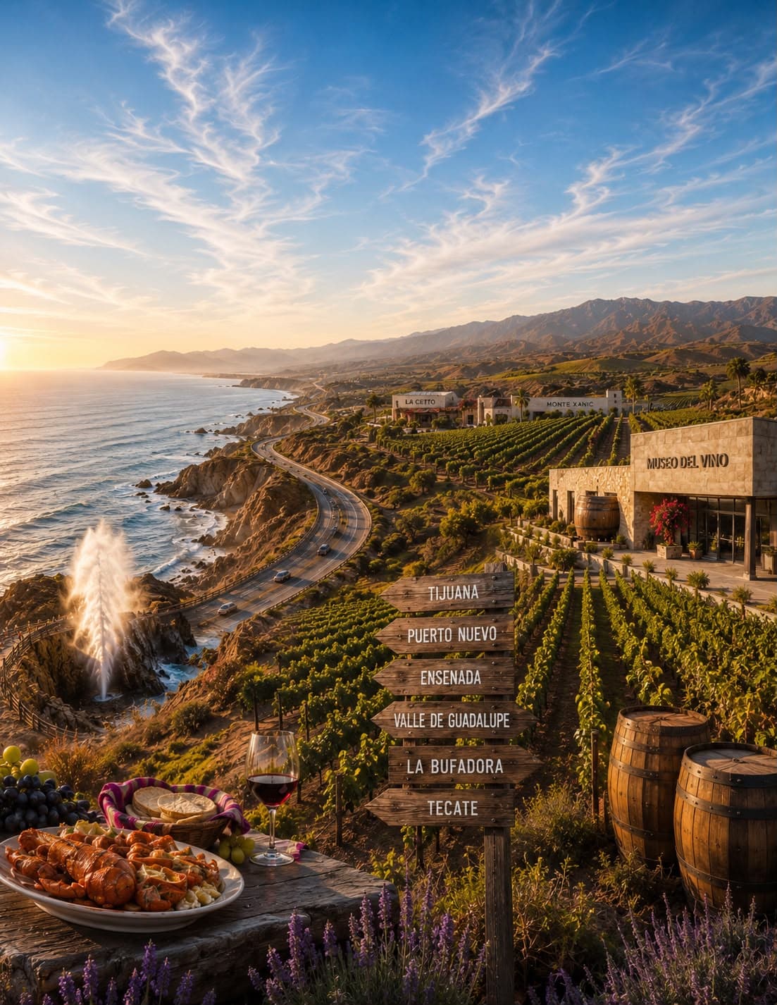 Ensenada y valle de guadalupe