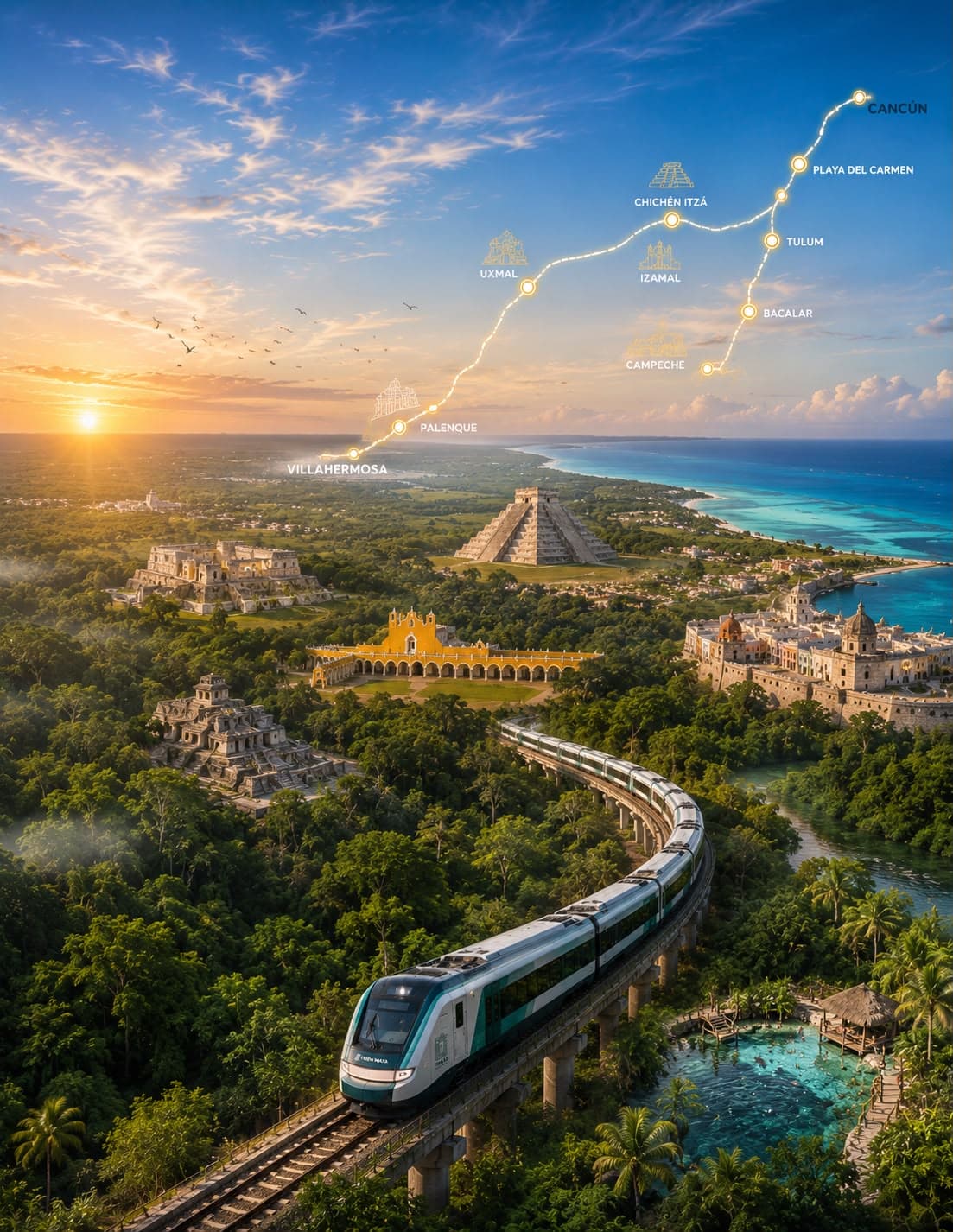 Tren Maya de Lux